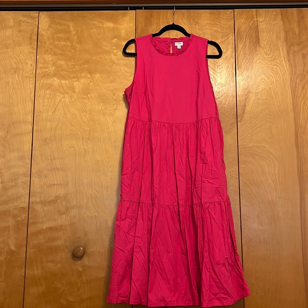 JCREW tiered maxi dress